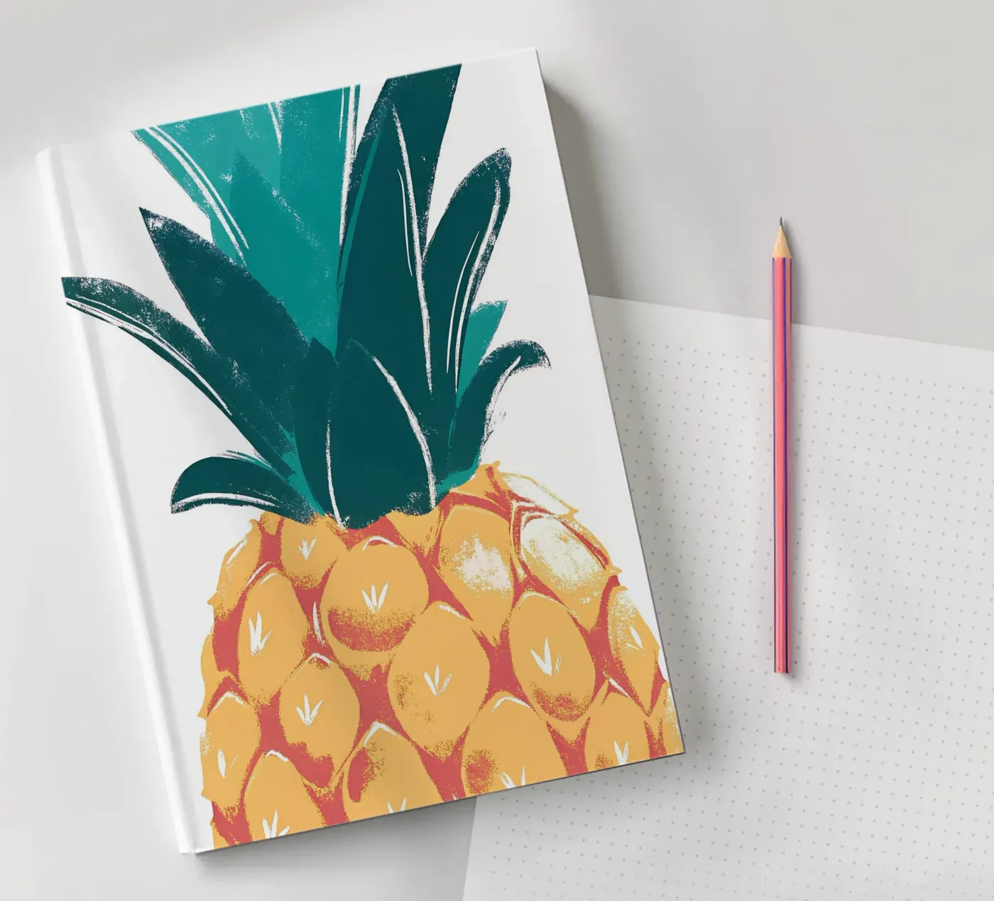 Pineapple notebook by PREKETEWE
