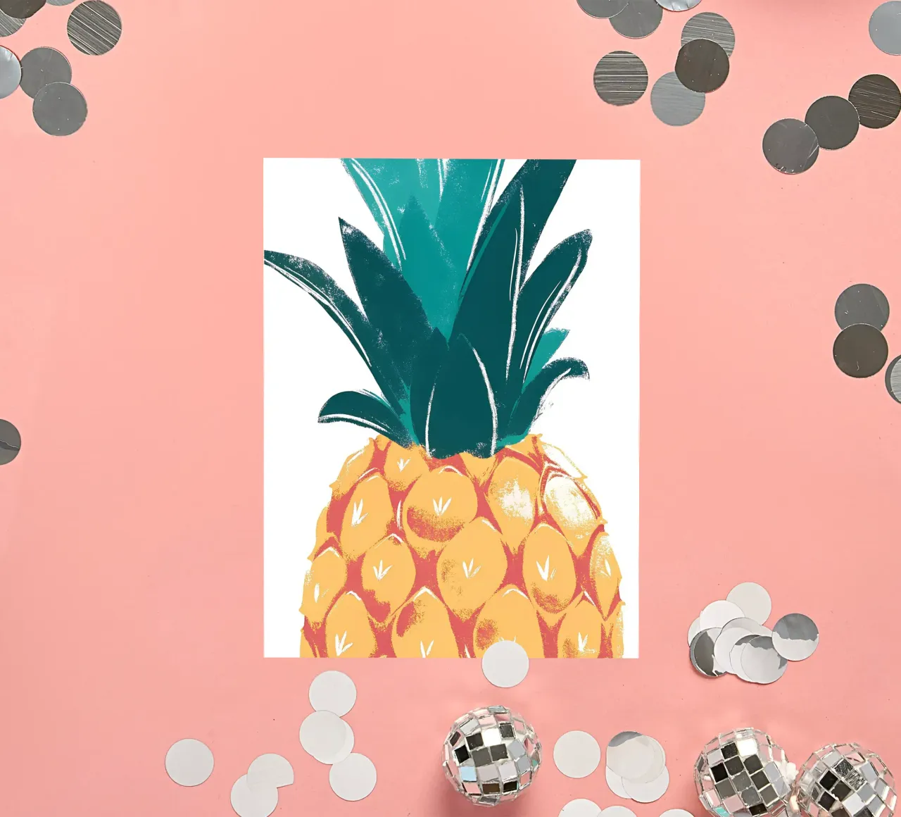 Pineapple sticker by PREKETEWE