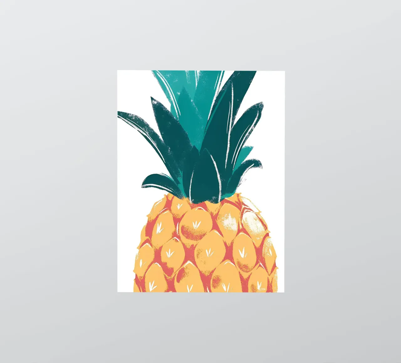 Pineapple sticker by PREKETEWE