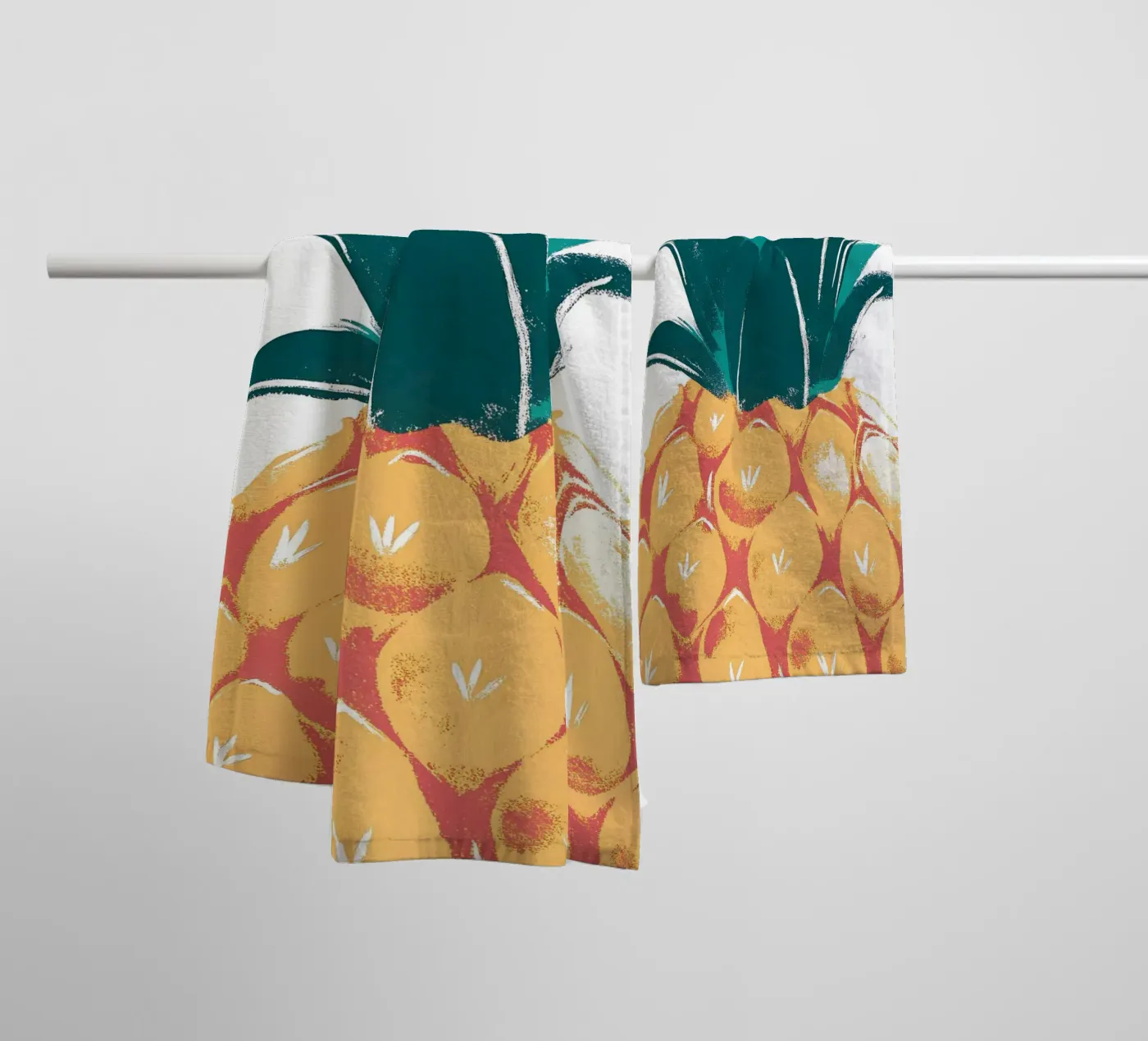 Ananas badhanddoek van PREKETEWE