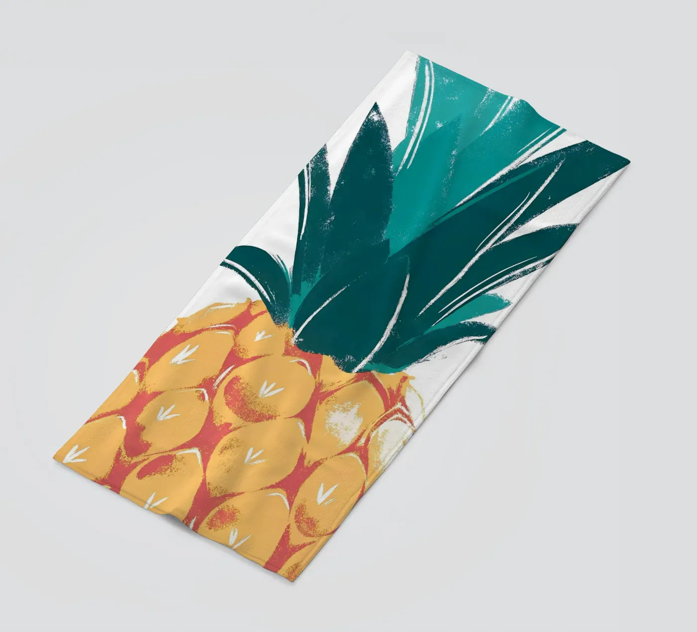 Pineapple beach towel by PREKETEWE