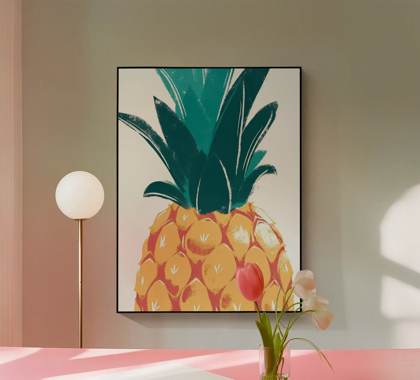 Pineapple Acryl-Glas von PREKETEWE