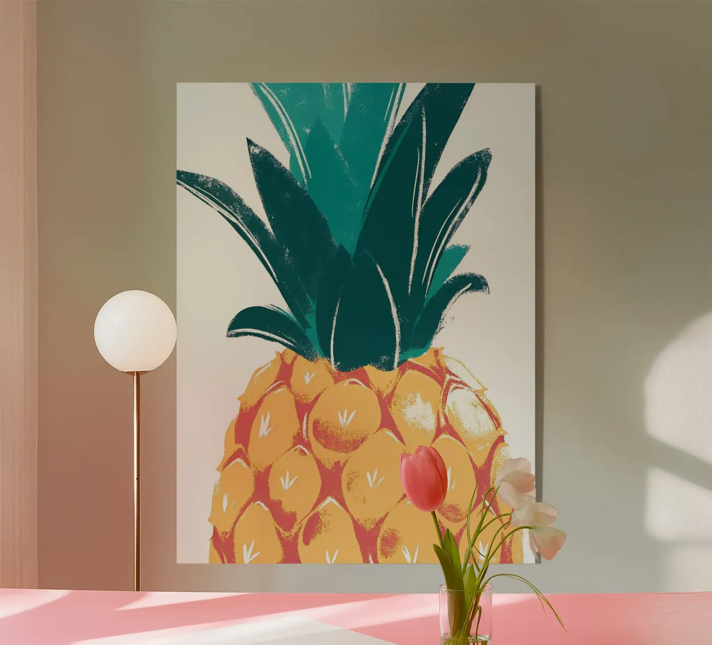 Pineapple Acryl-Glas von PREKETEWE