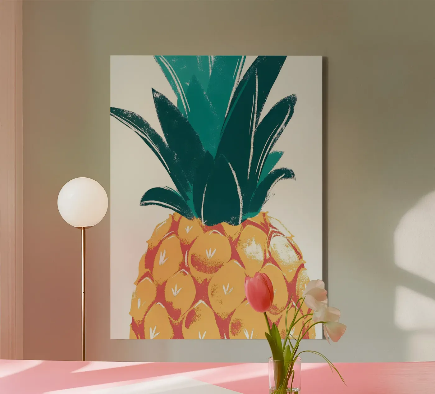Pineapple Leinwand von PREKETEWE