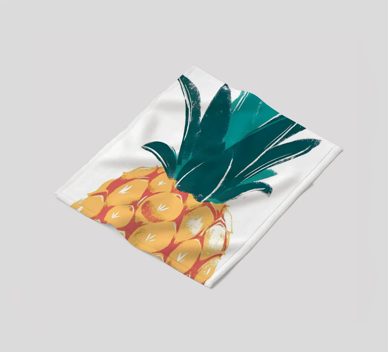 Pineapple Fleecedecke von PREKETEWE