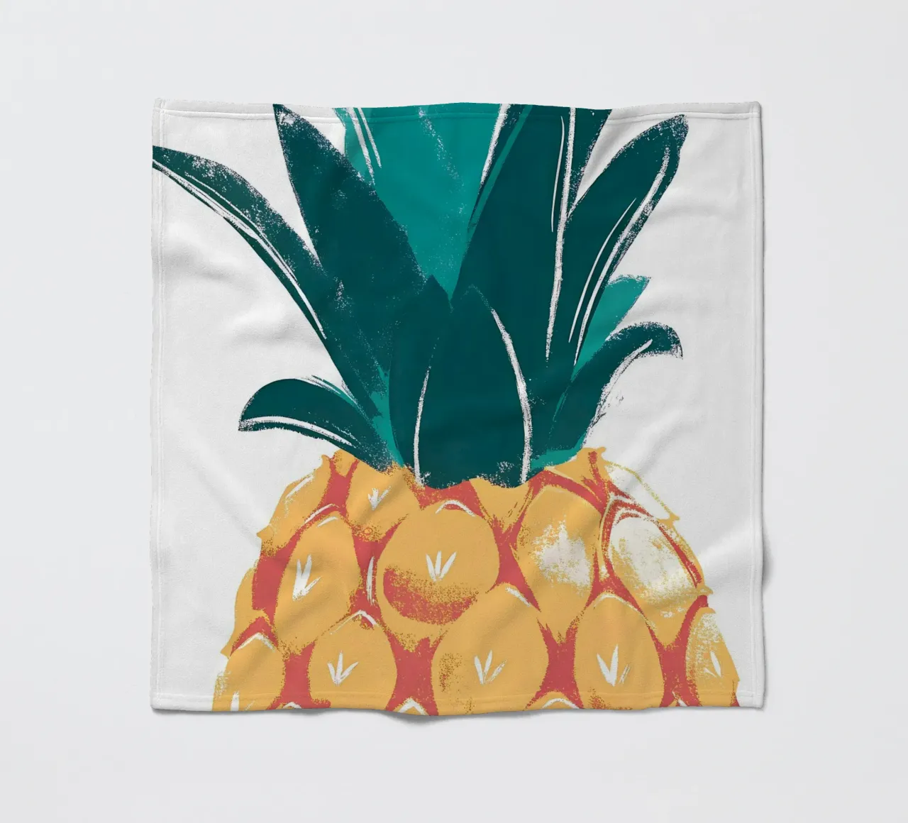 Pineapple Fleecedecke von PREKETEWE
