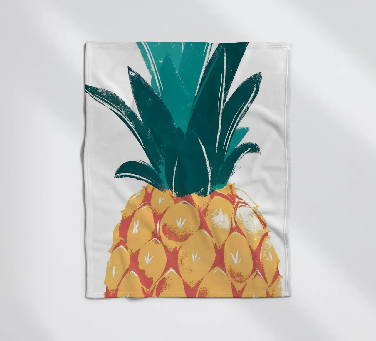 Pineapple Fleecedecke von PREKETEWE