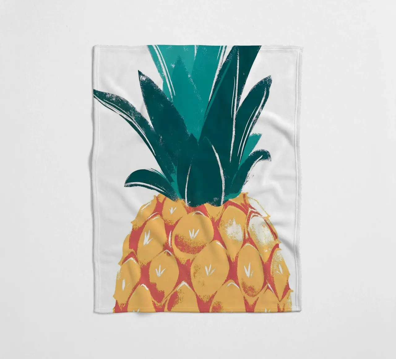 Pineapple Fleecedecke von PREKETEWE