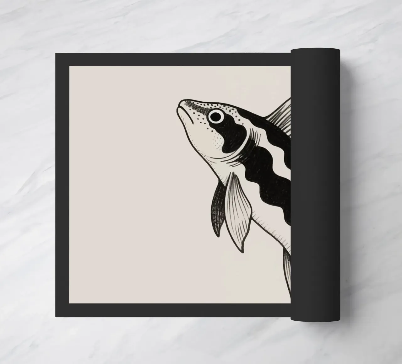 Pesce nero zerbino da knowledge