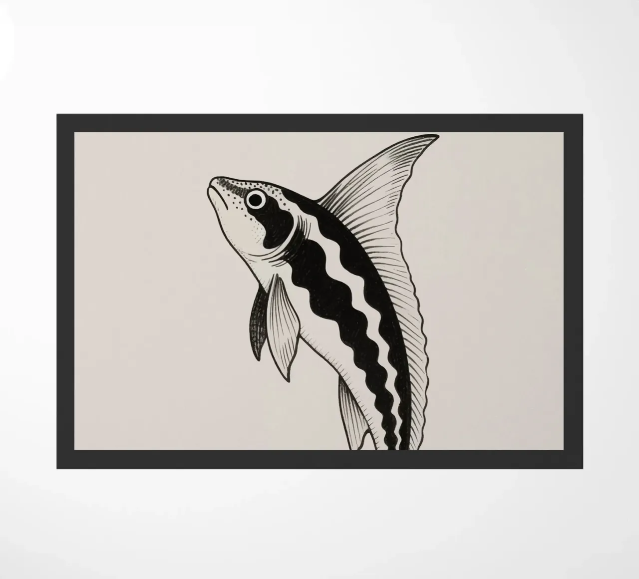 Pesce nero zerbino da knowledge