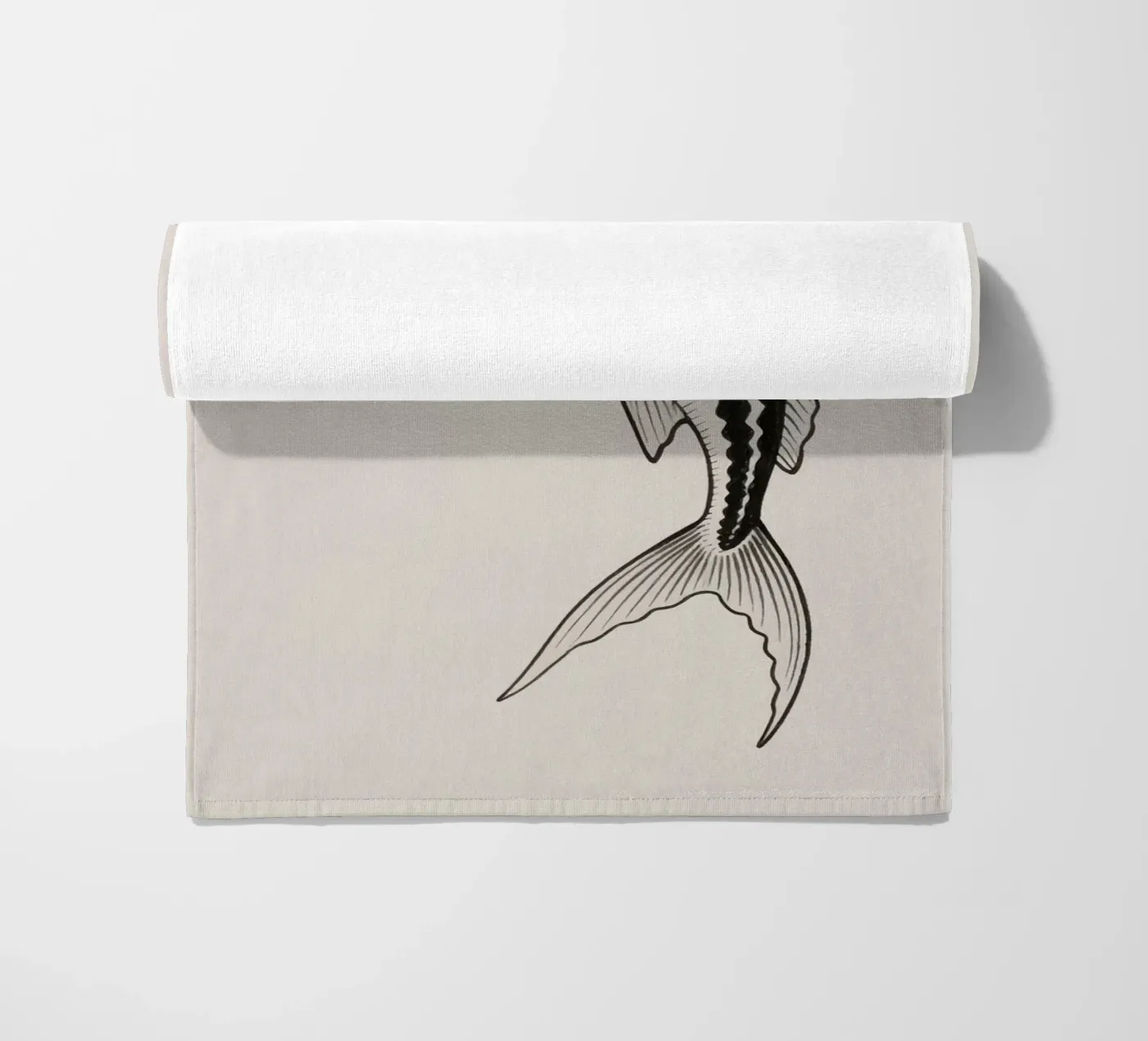 Pesce nero telo mare da knowledge