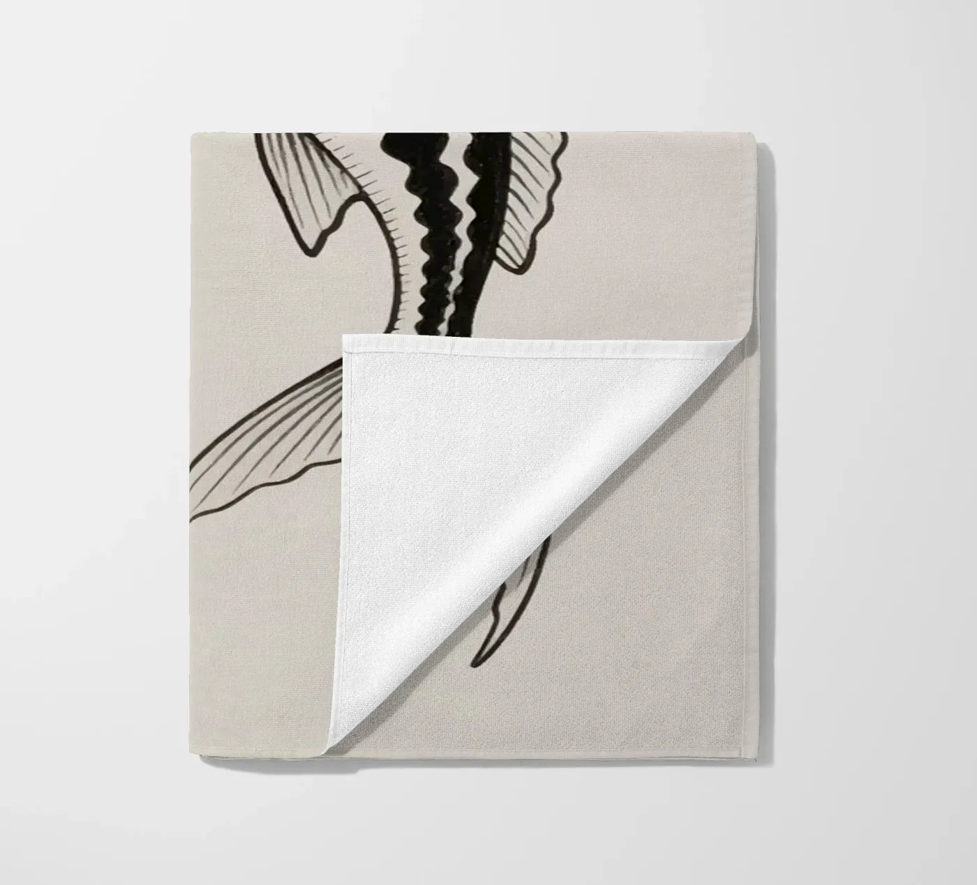 Pesce nero telo mare da knowledge