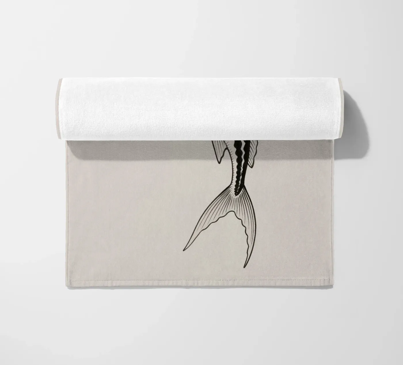 Pesce nero telo mare da knowledge