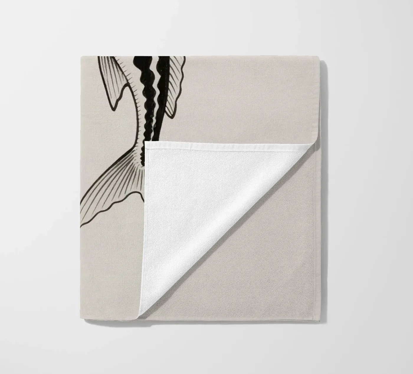 Pesce nero telo mare da knowledge