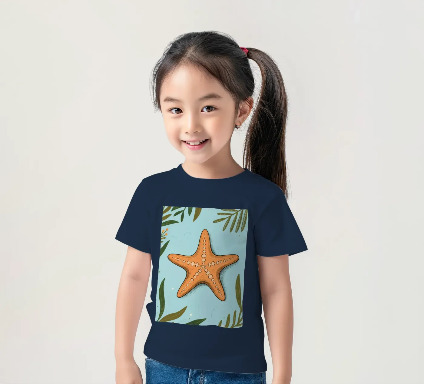 Zeester kinder t-shirt van knowledge