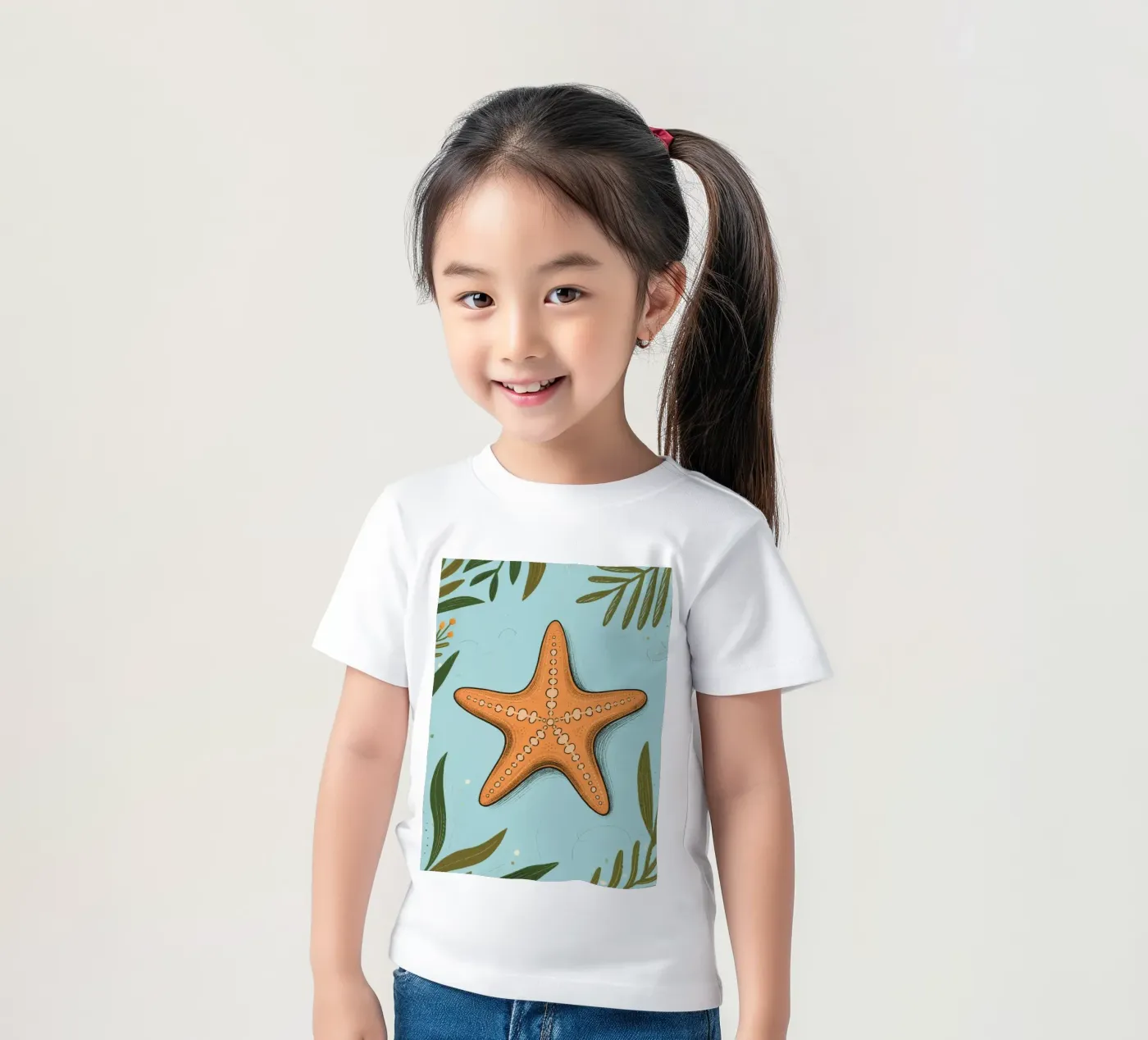 Zeester kinder t-shirt van knowledge