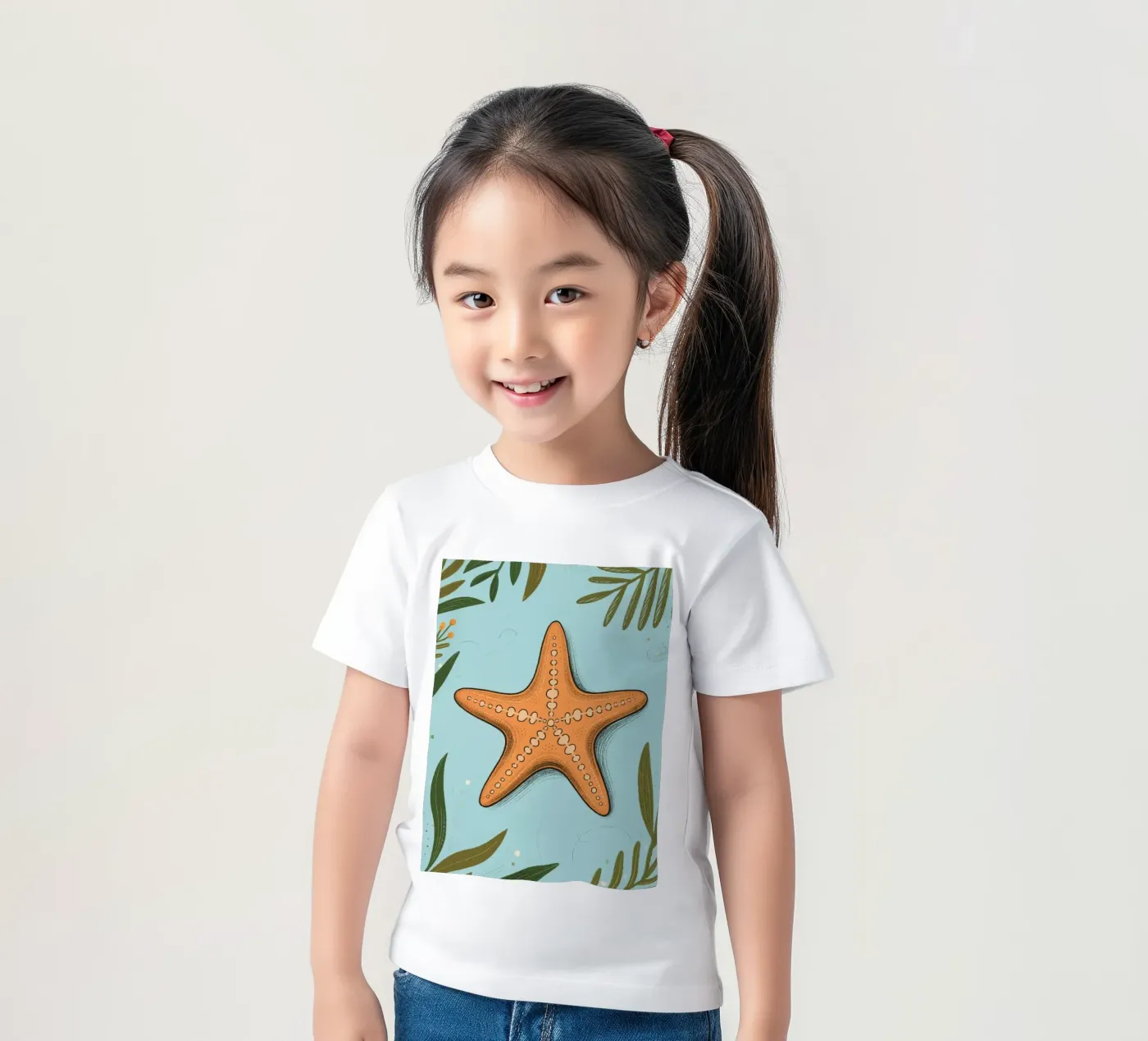 Starfish kinder t-shirt van knowledge