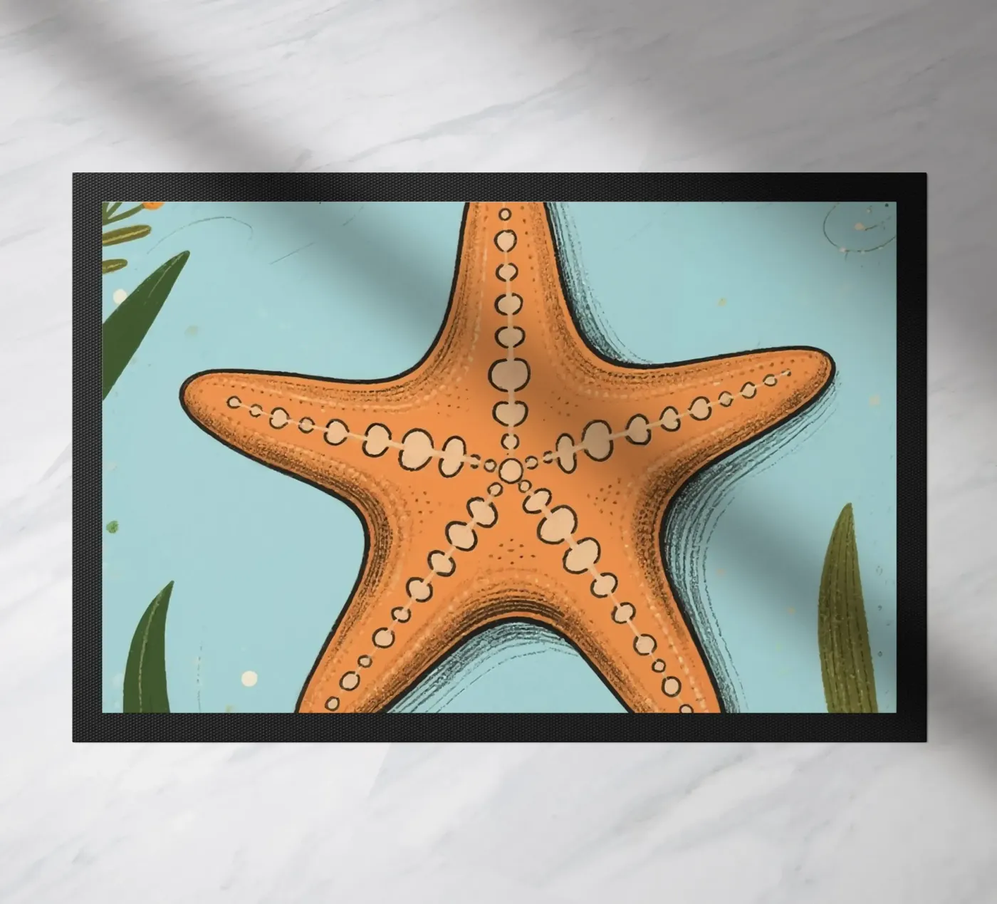 Étoile de mer paillasson de knowledge