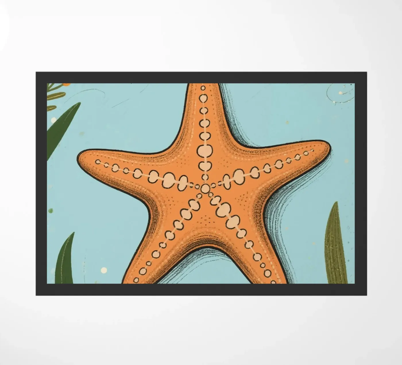 Étoile de mer paillasson de knowledge
