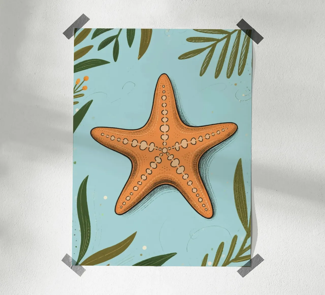 Zeester poster van knowledge