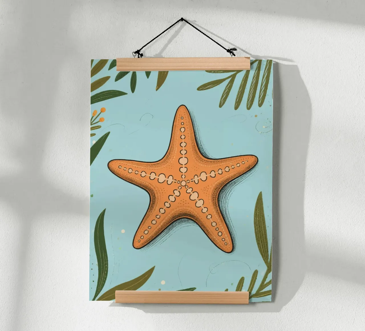 Zeester poster van knowledge