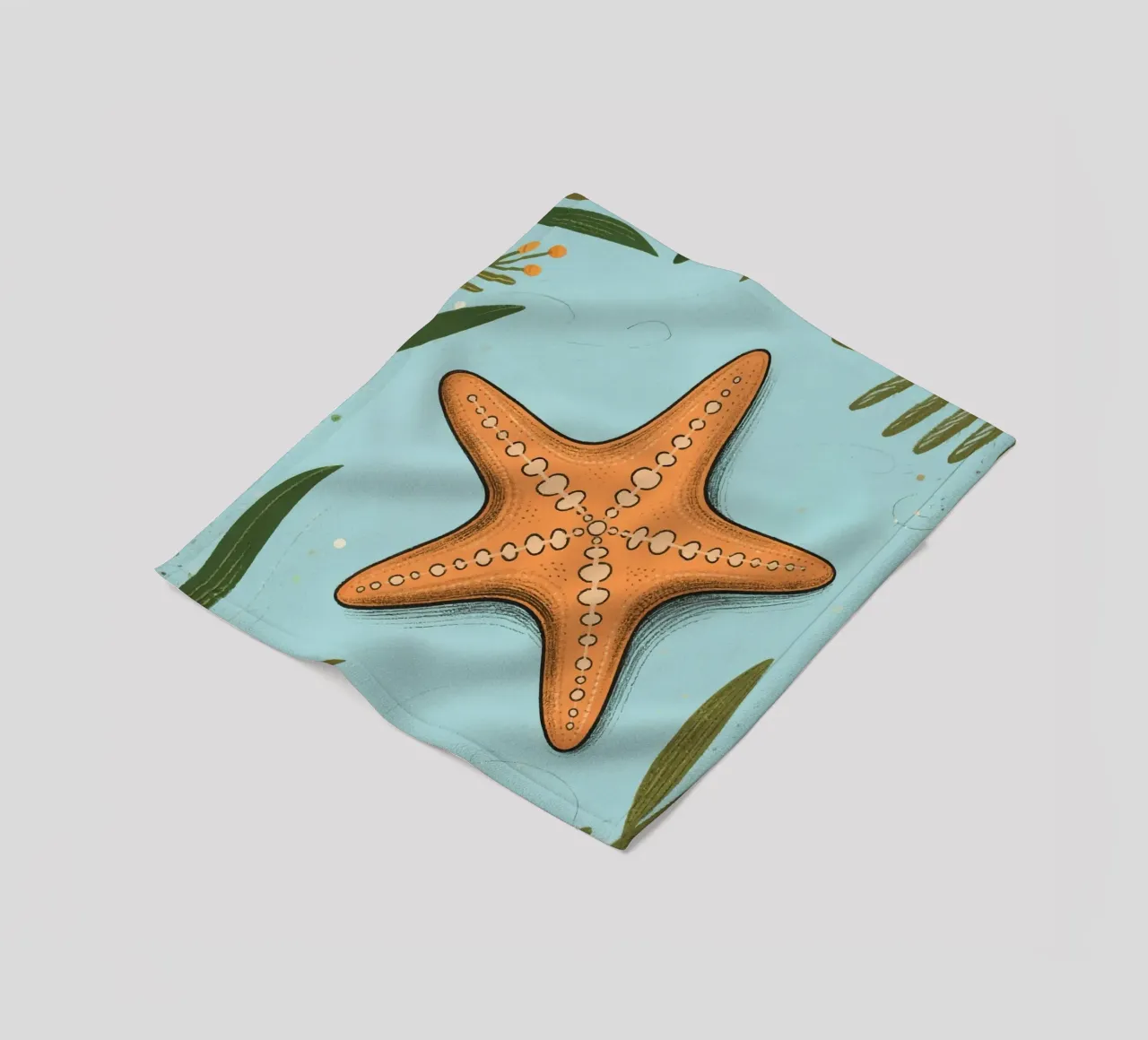 Seestern Fleecedecke von knowledge