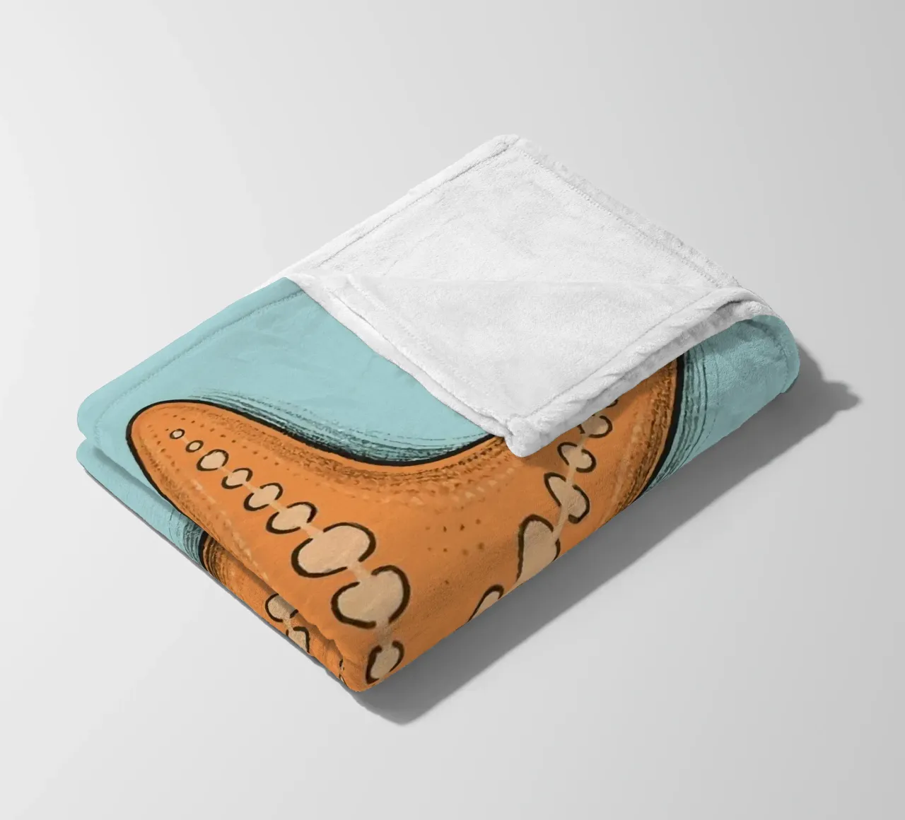 Seestern Fleecedecke von knowledge