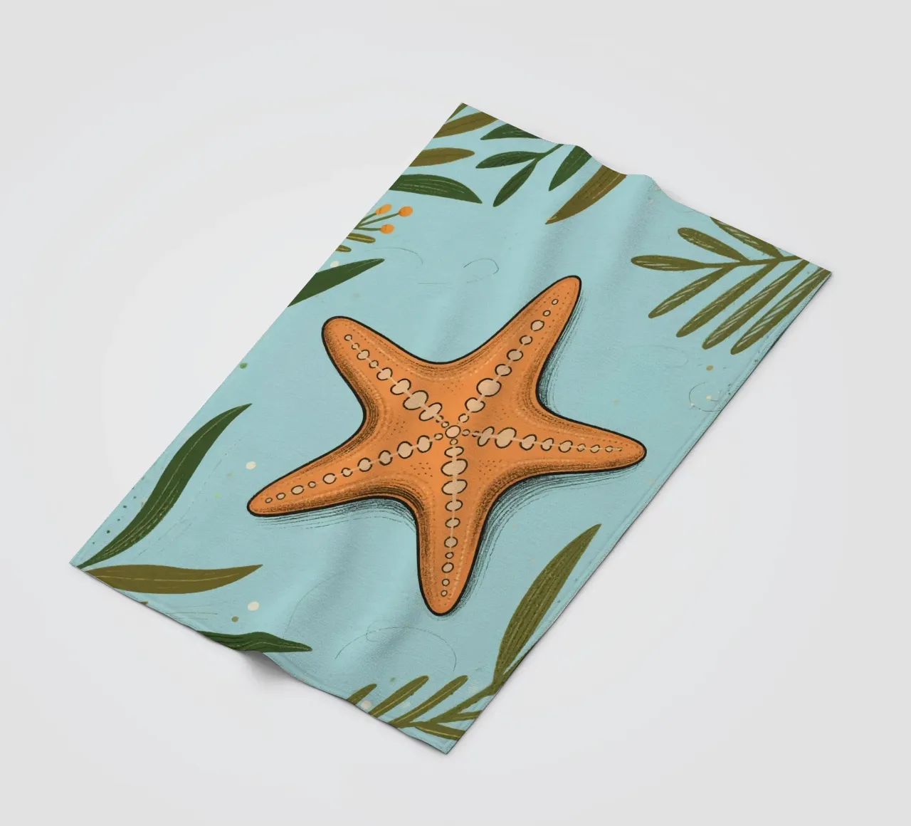 Seestern Fleecedecke von knowledge