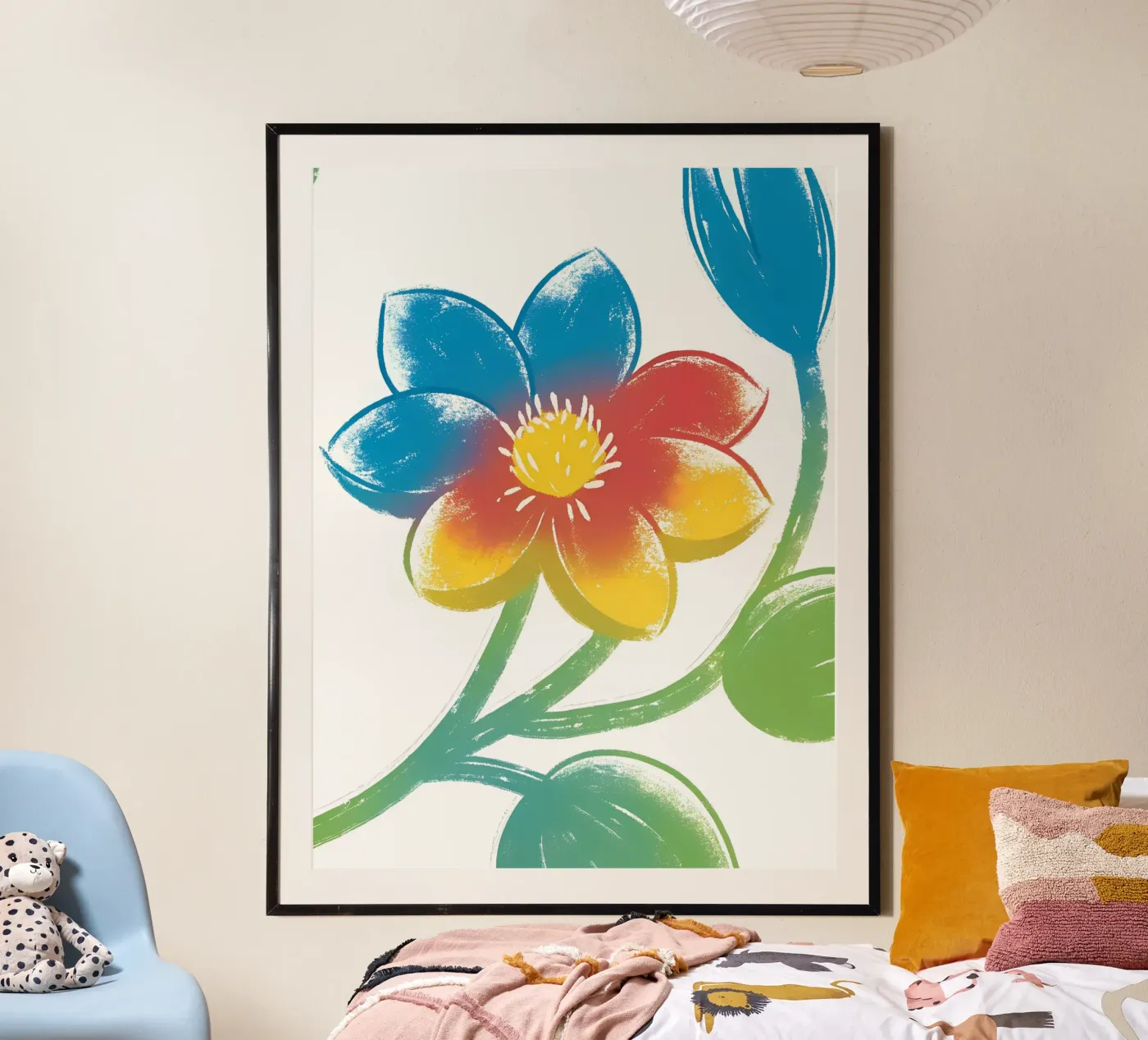 Bloem poster van PREKETEWE