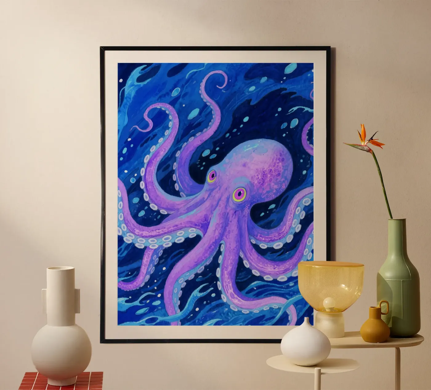 Pieuvre poster de knowledge