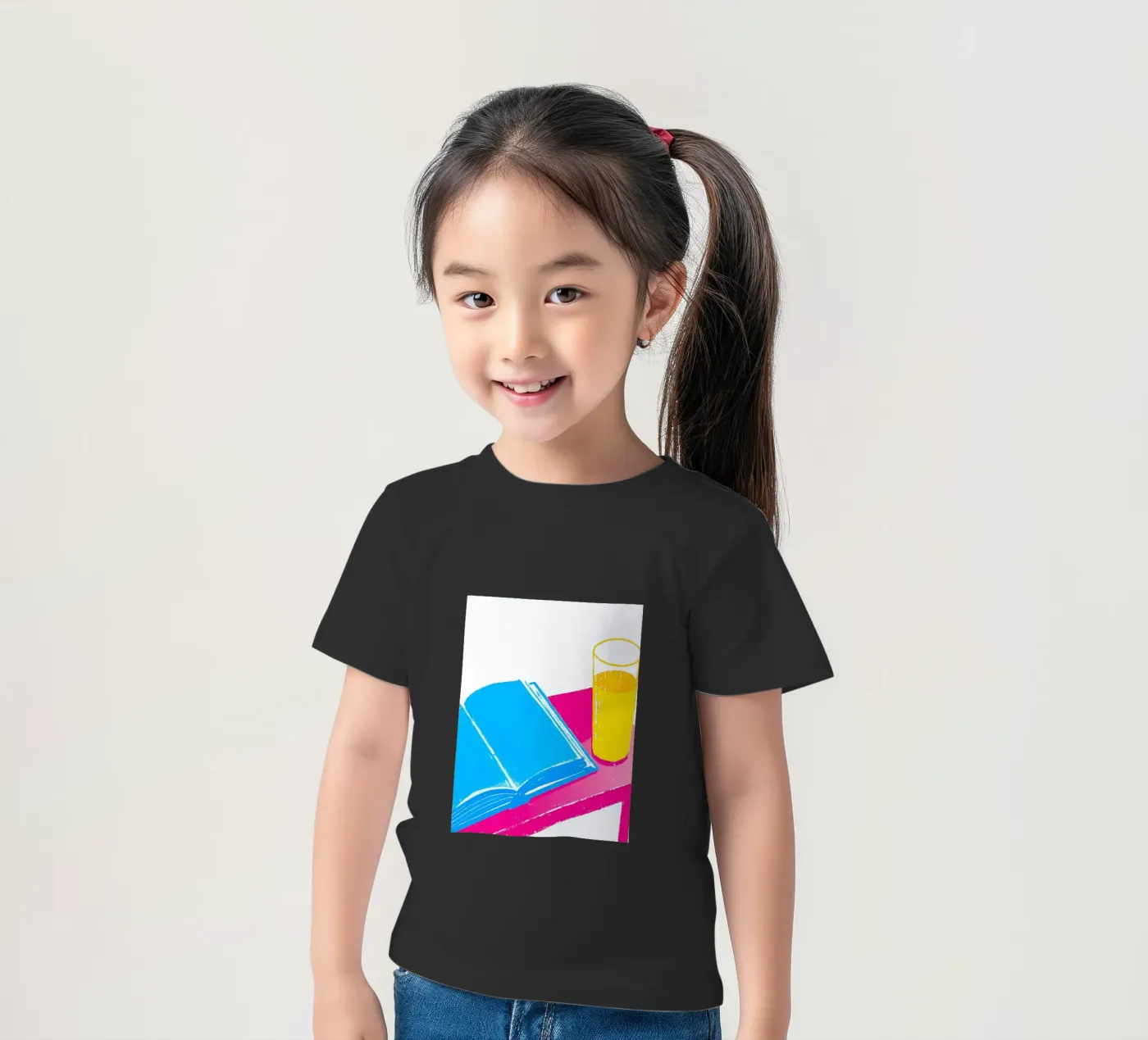 Vetro e libro t-shirt bambini da PREKETEWE