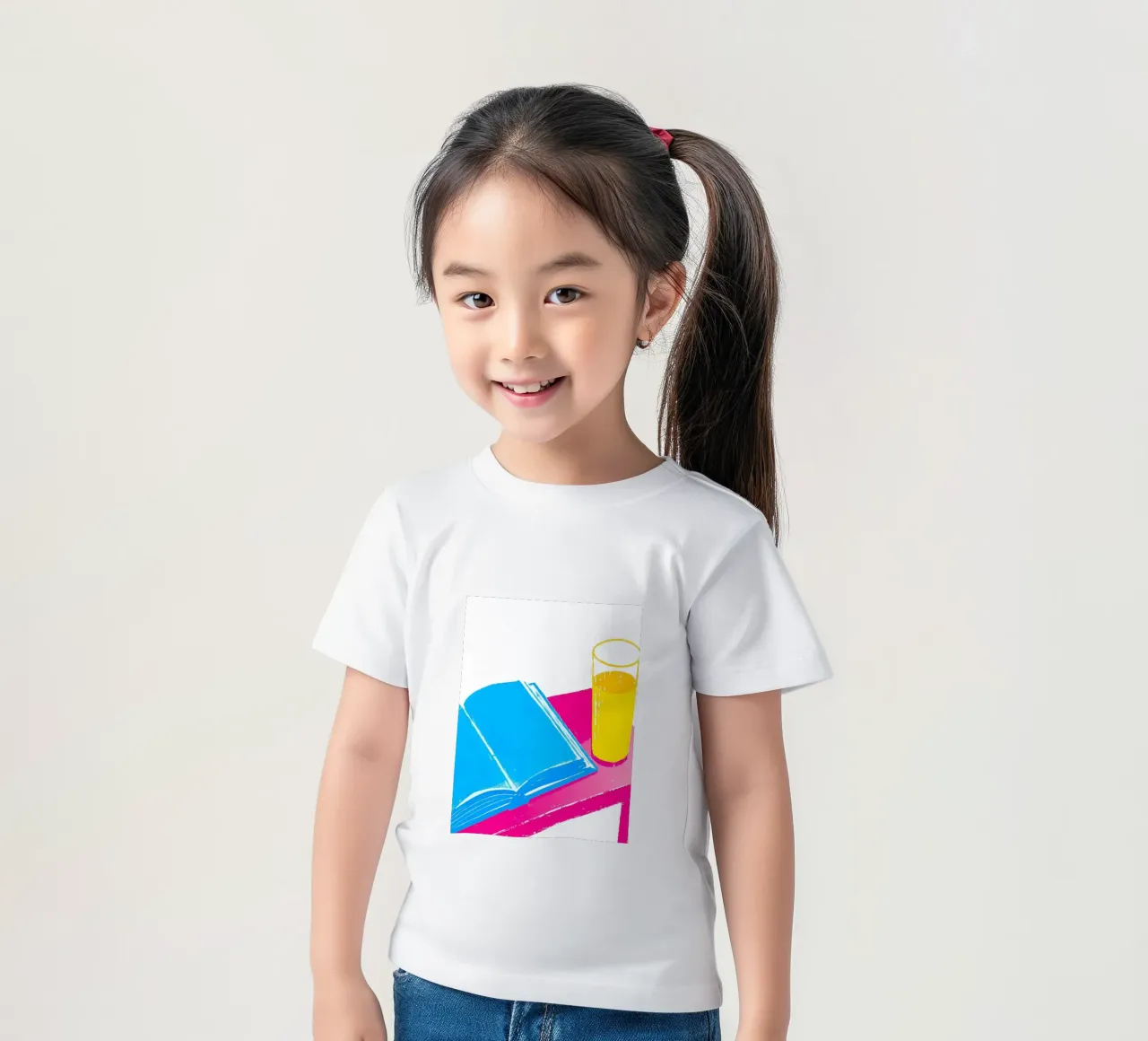 Vetro e libro t-shirt bambini da PREKETEWE