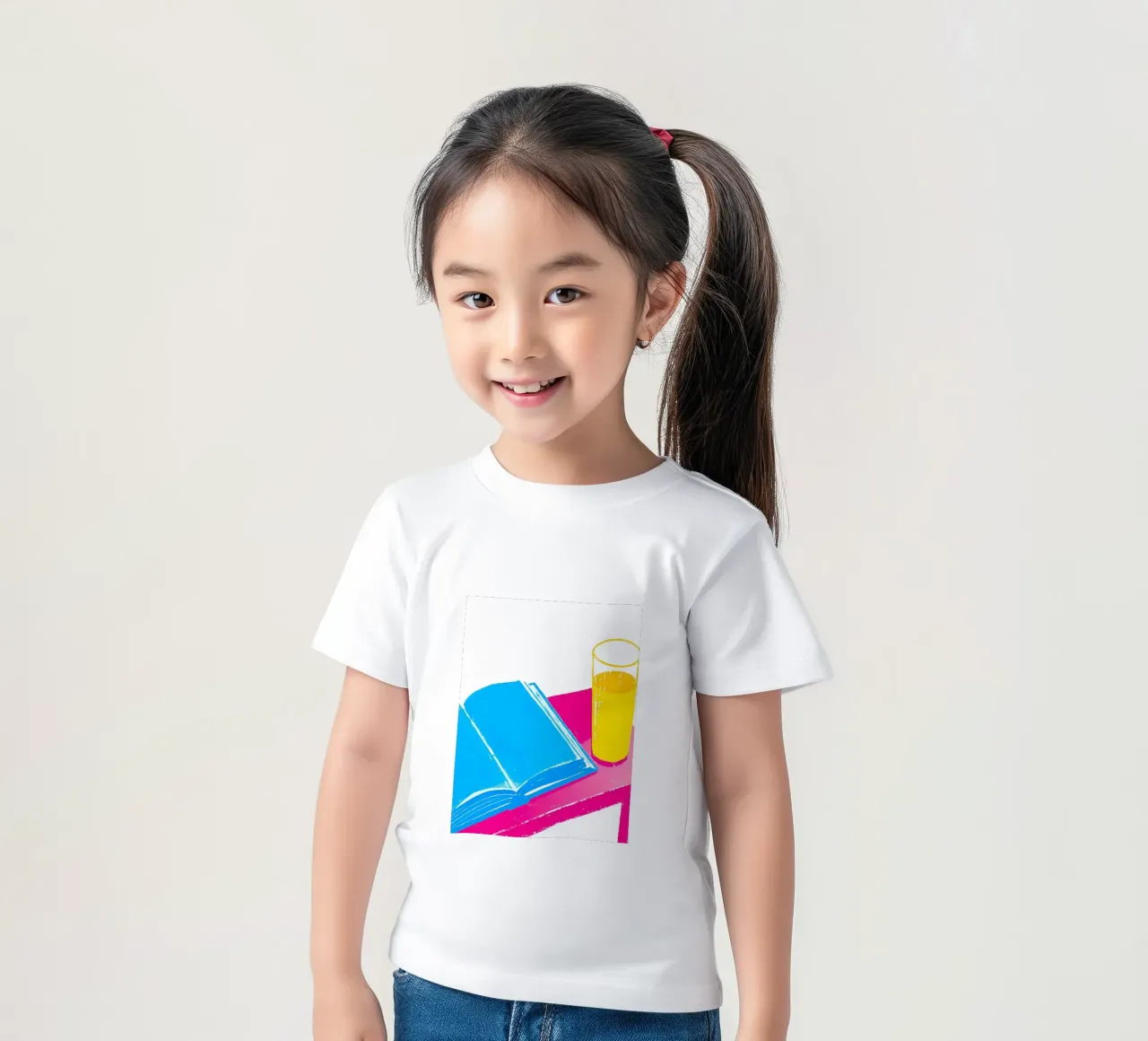 Vetro e libro t-shirt bambini da PREKETEWE