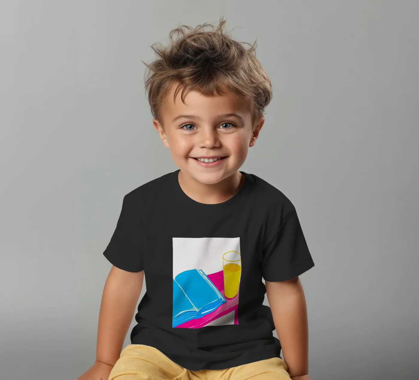 Vetro e libro t-shirt bambini da PREKETEWE