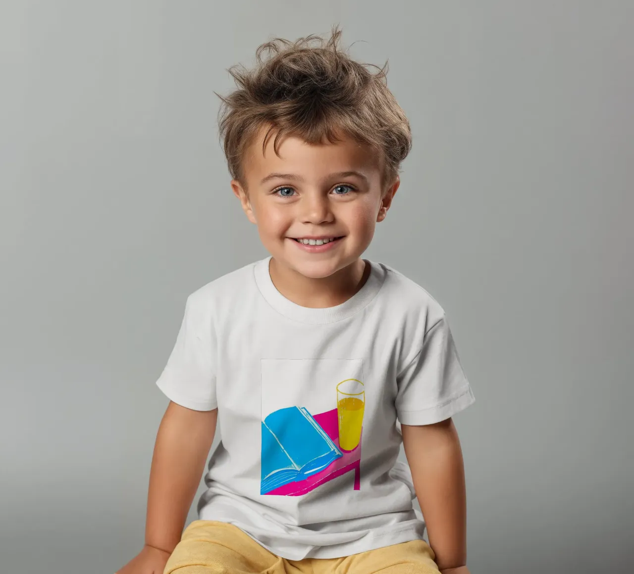 Vetro e libro t-shirt bambini da PREKETEWE