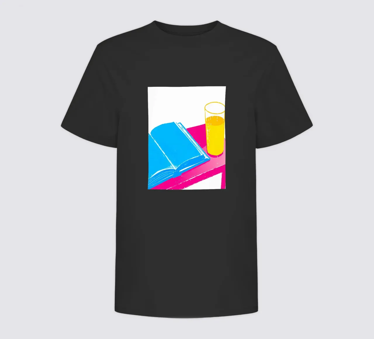 Glas en boek kinder t-shirt van PREKETEWE