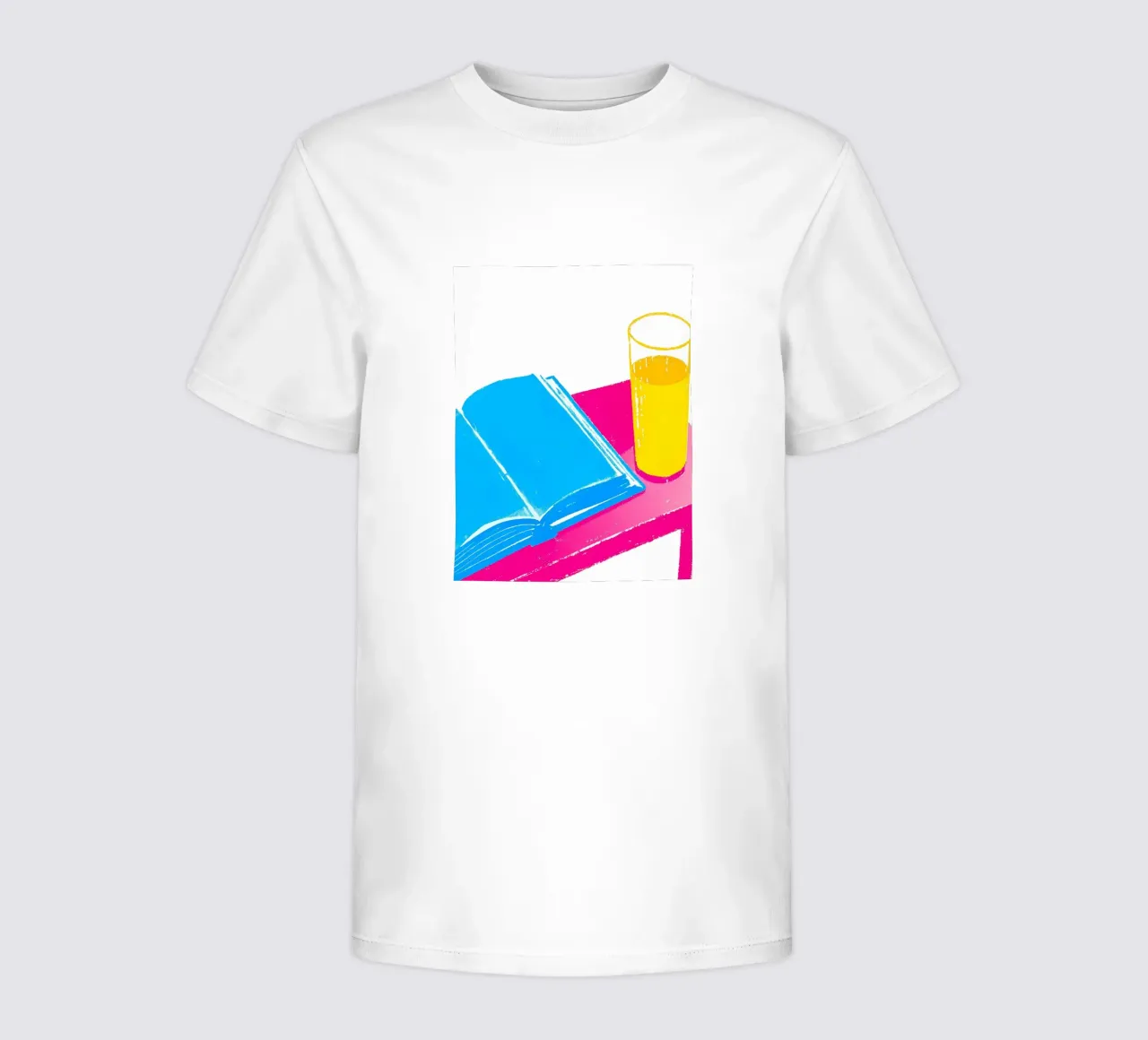 Vetro e libro t-shirt bambini da PREKETEWE