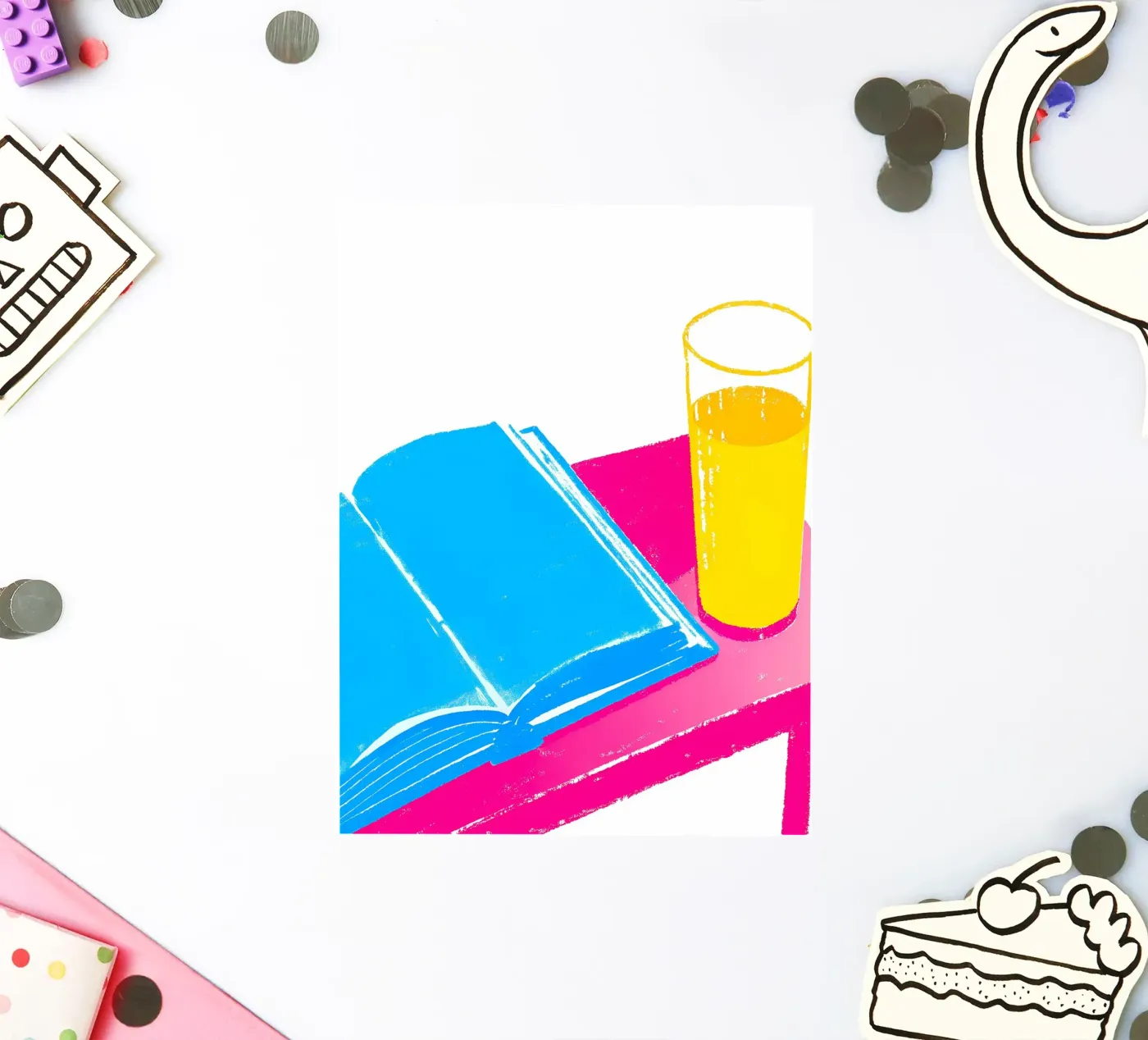 Vetro e libro adesivo da PREKETEWE
