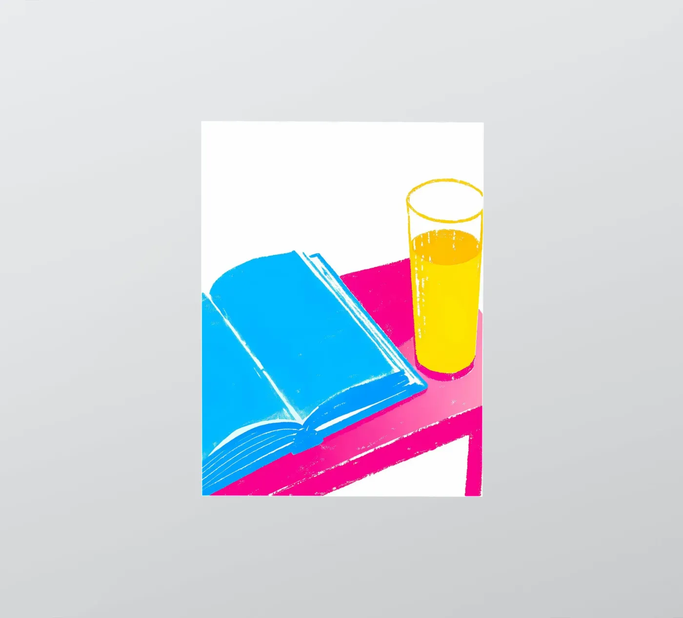 Vetro e libro adesivo da PREKETEWE
