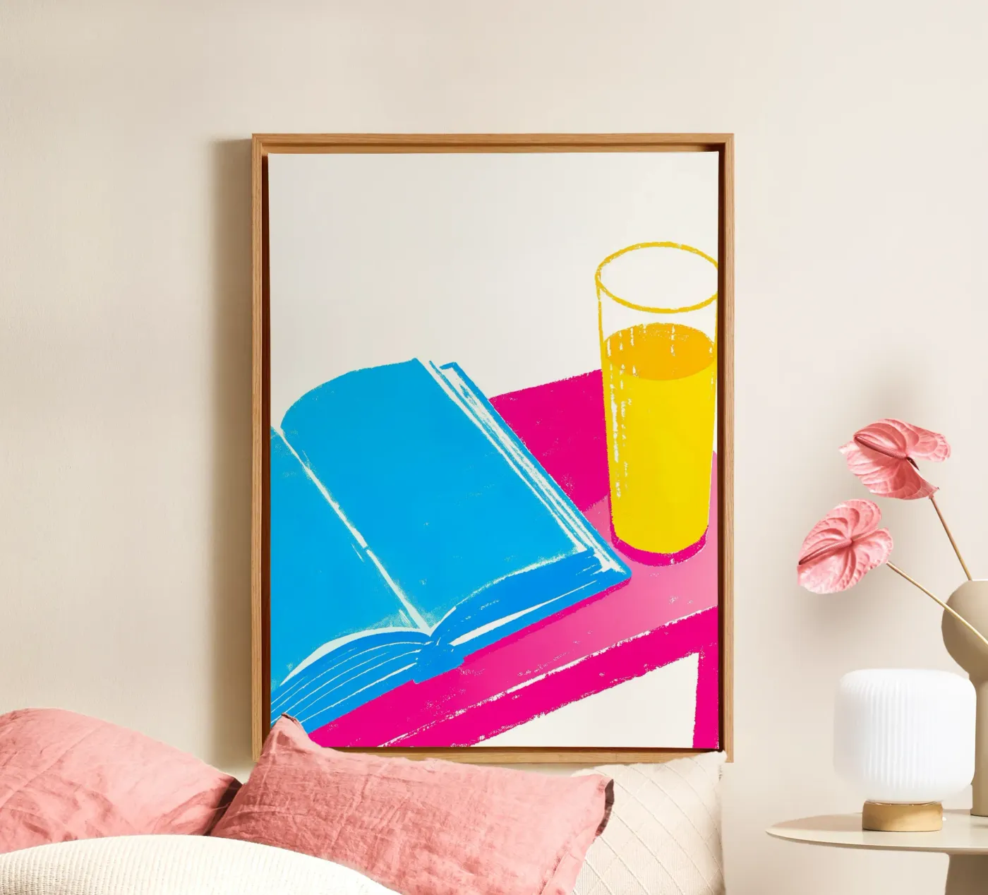 Glass and Book tela da PREKETEWE