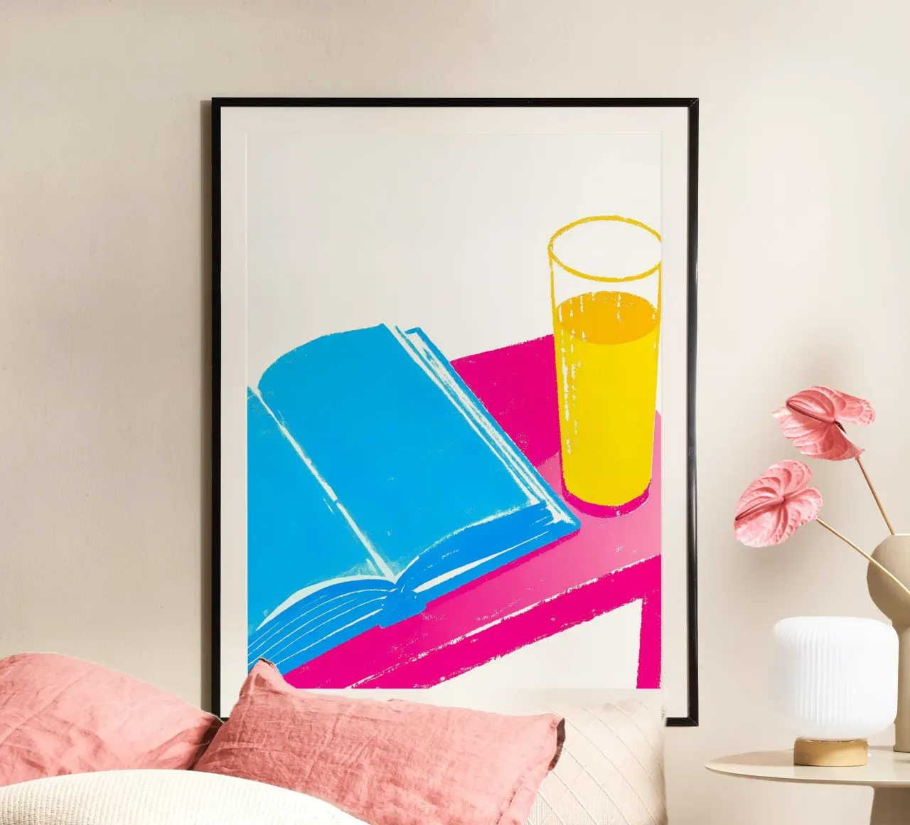 Vetro e libro poster da PREKETEWE