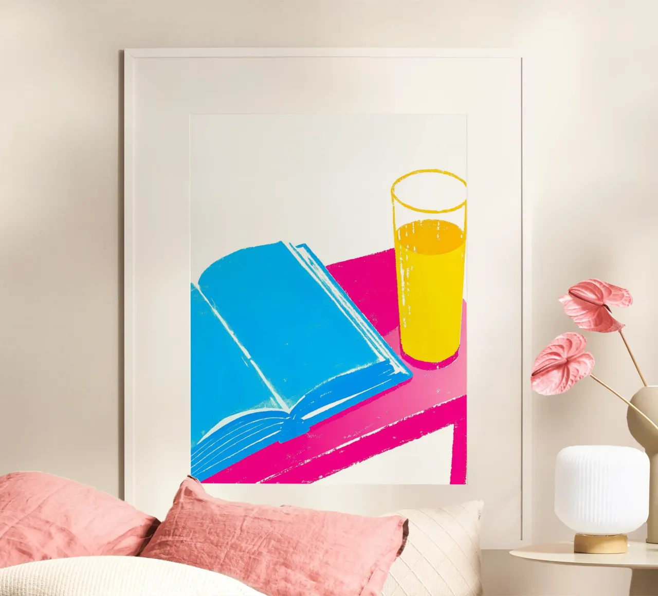 Vetro e libro poster da PREKETEWE