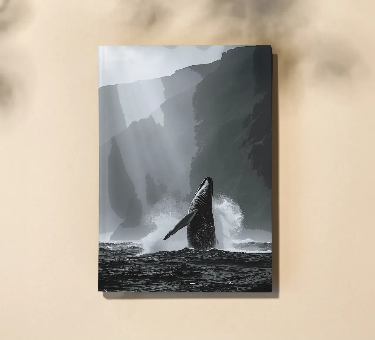 Echoes of the Deep in Monochrome notebook by van hellen