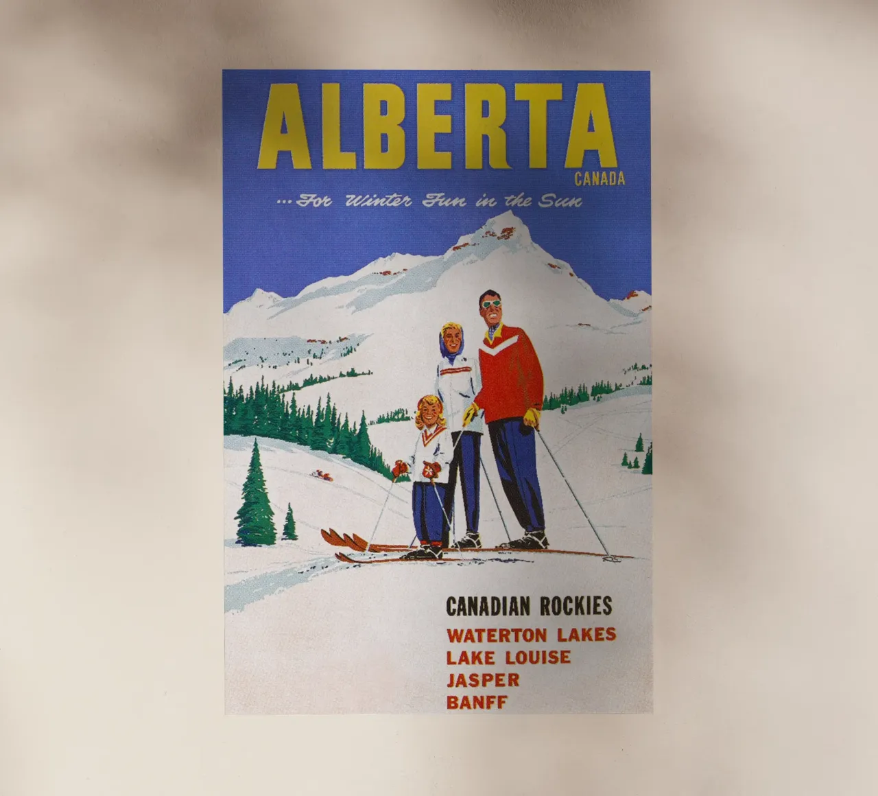 Alberta (inglese) pellicola backlit da Christie