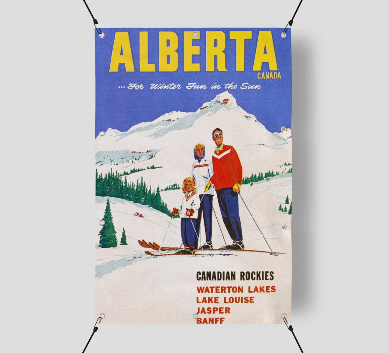 Alberta (inglese) telo in pvc da Christie