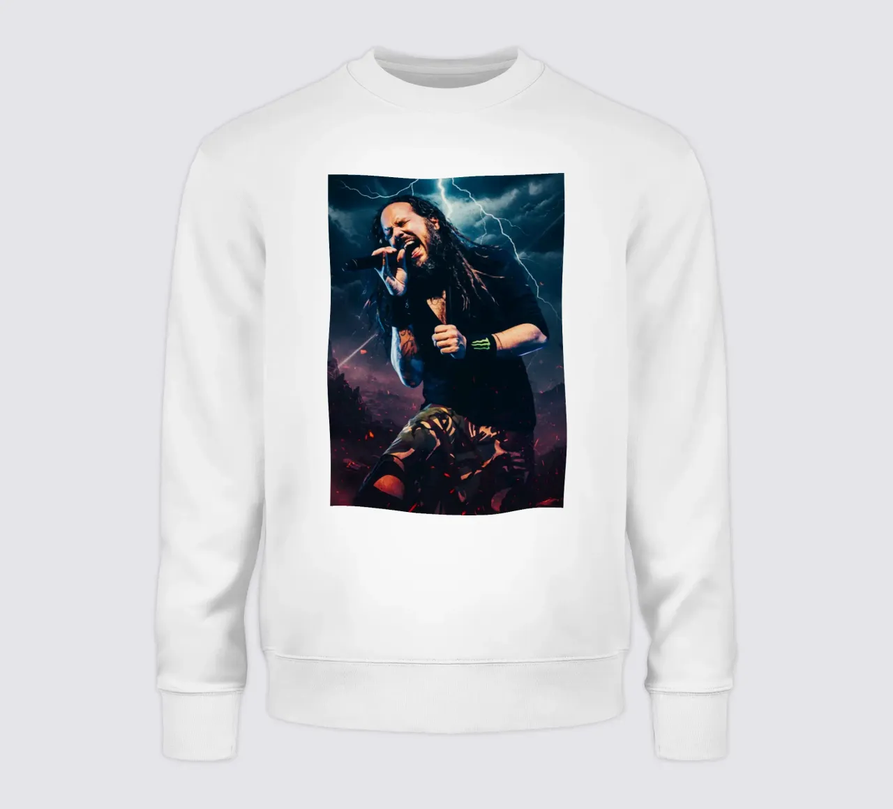 Jonathan Davis - Korn felpa da Lembayung art