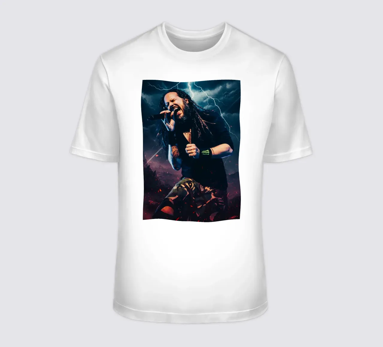 Jonathan Davis - Korn t-shirt da Lembayung art