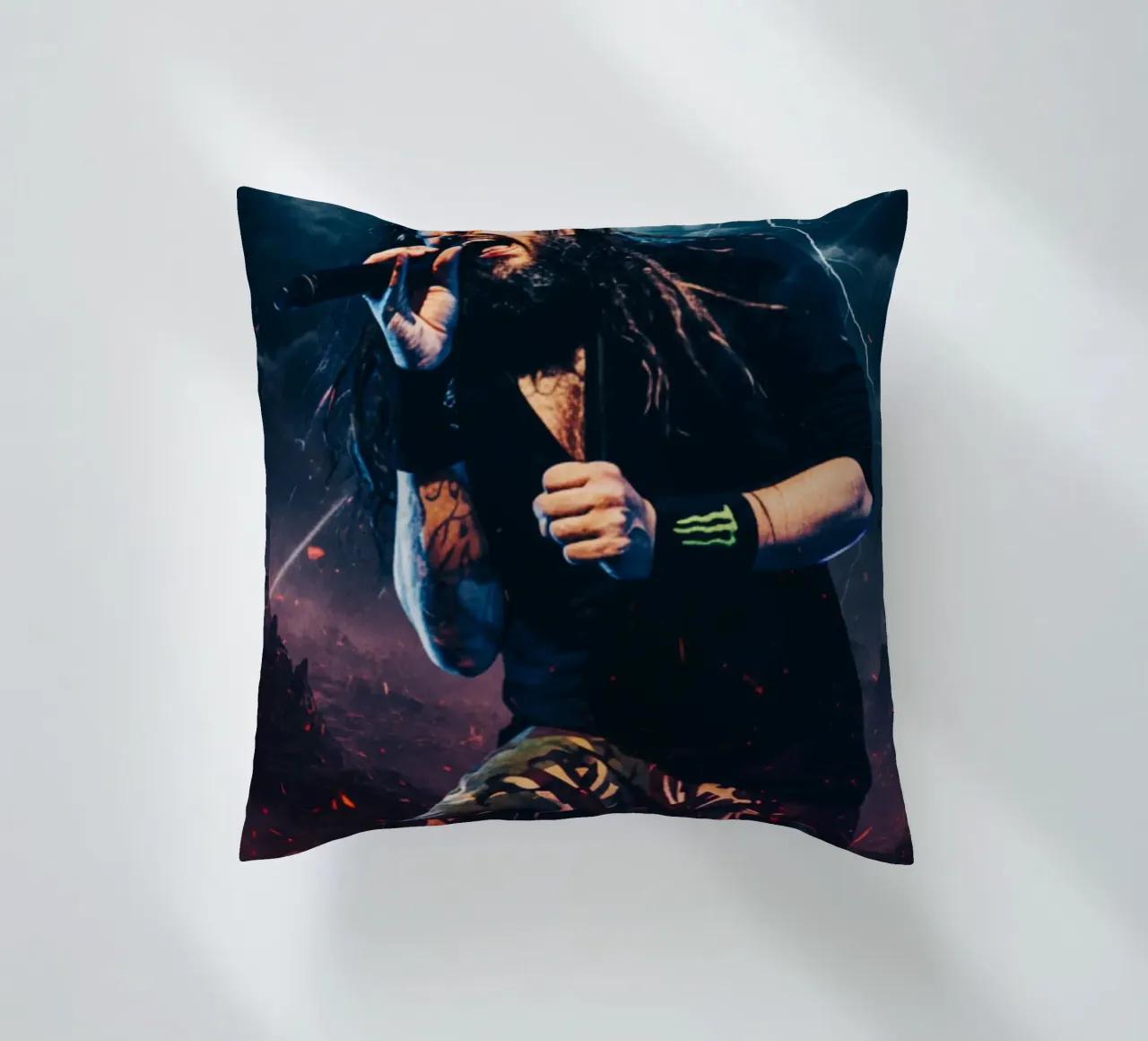Jonathan Davis - Korn cuscino da Lembayung art