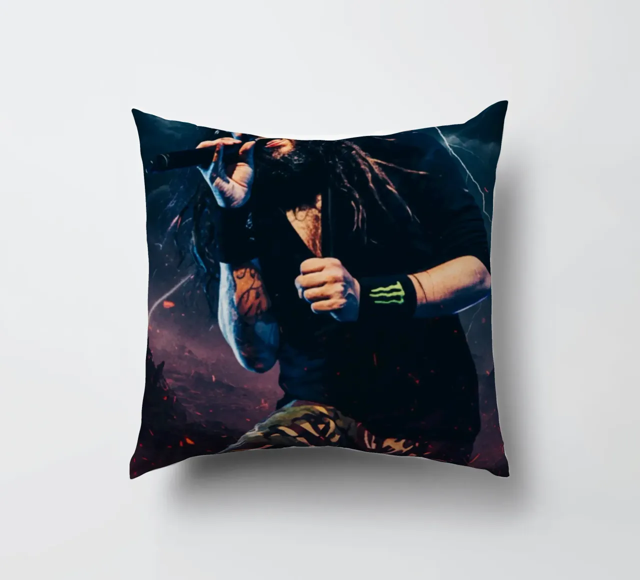 Jonathan Davis - Korn cuscino da Lembayung art