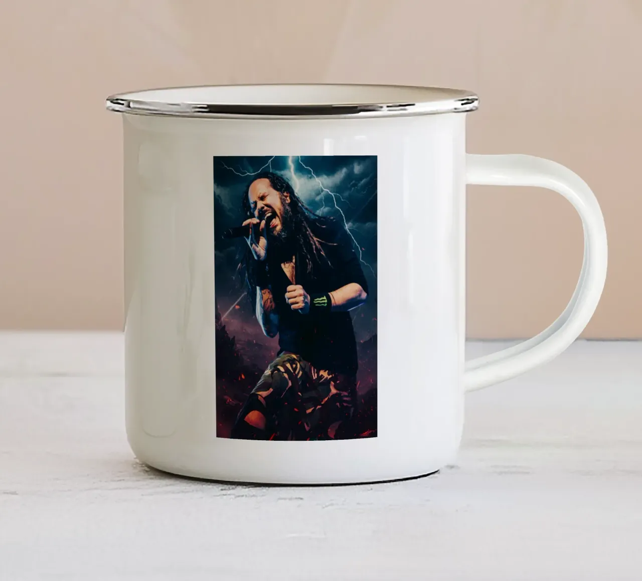 Jonathan Davis - Korn tazza in smalto da Lembayung art